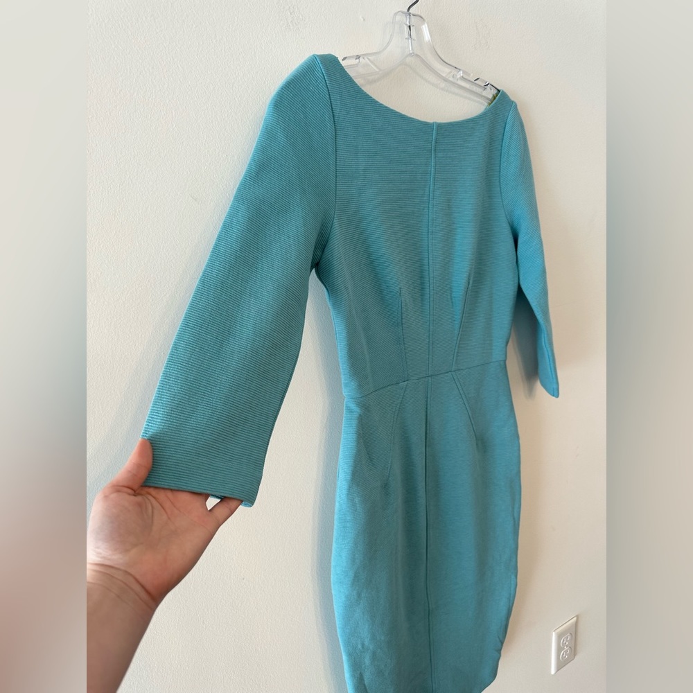 Boden Aurelia Ottoman Dress Blue NWOT - Picture 4 of 14